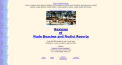 Desktop Screenshot of beachnude.org